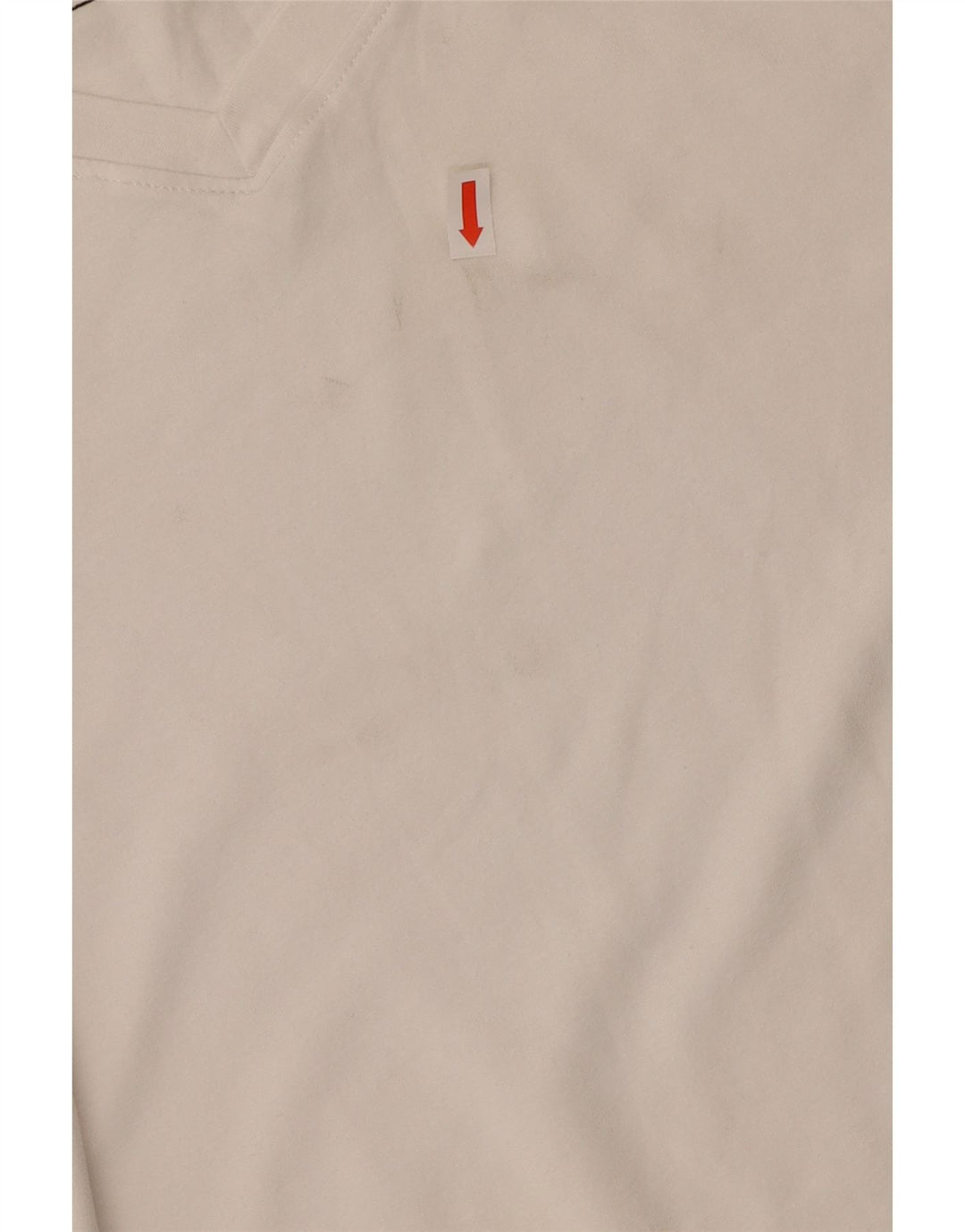 GAS Mens T-Shirt Top Medium White Cotton