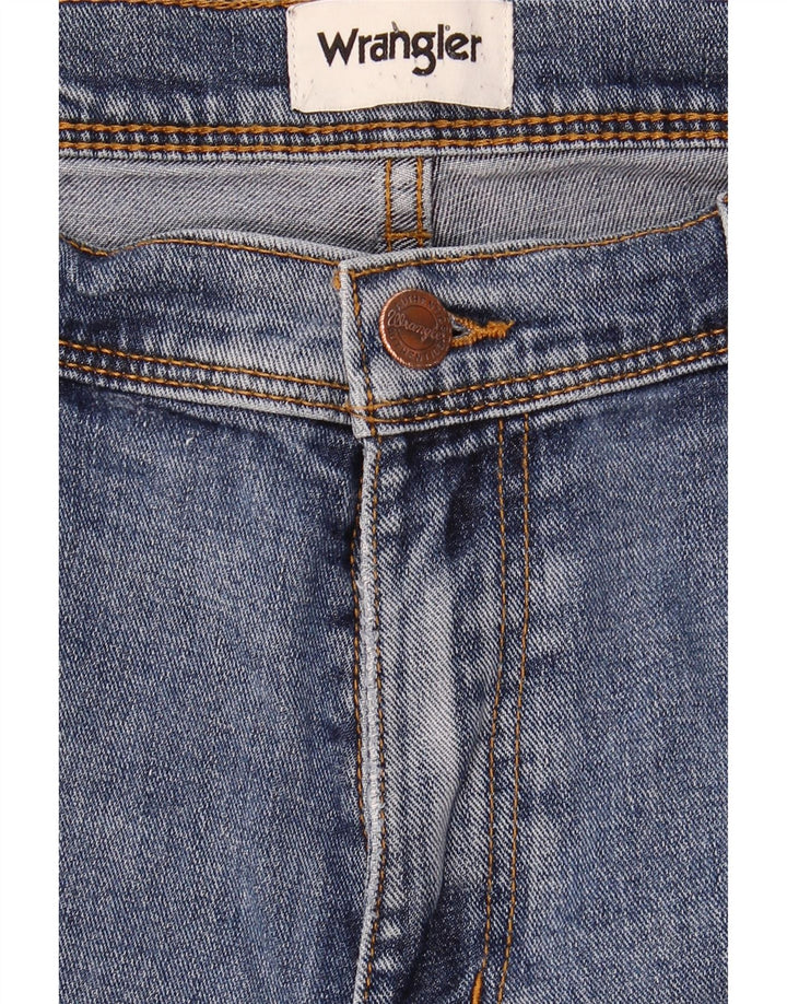 WRANGLER Mens Straight Jeans W34 L34 Blue Vintage Wrangler and Second-Hand Wrangler from Messina Hembry 