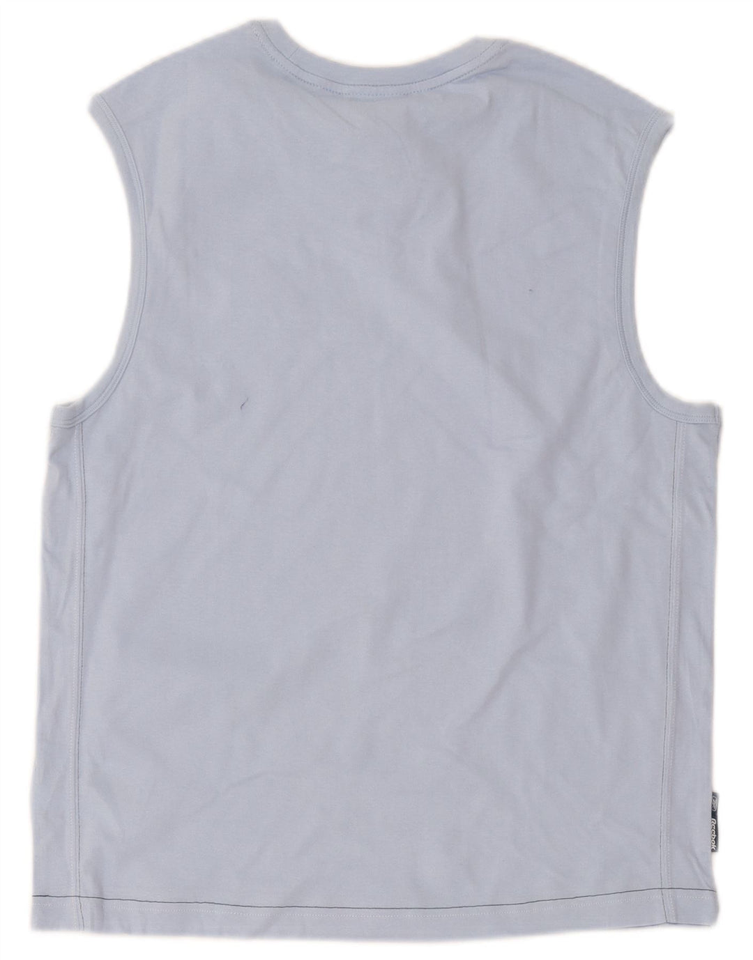 Reebok Mens Vest Top Medium Blue Cotton