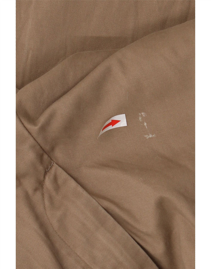 DOCKERS Mens Straight Classic Fit Chino Trousers W33 L30 Beige Cotton