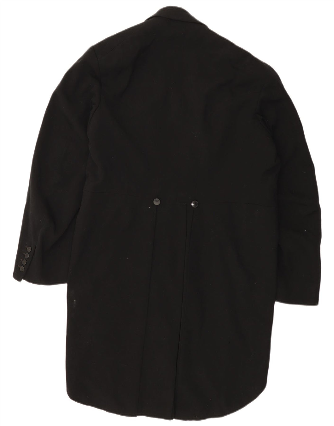 VINTAGE Mens Tailcoat Blazer Jacket UK 38 Medium Black