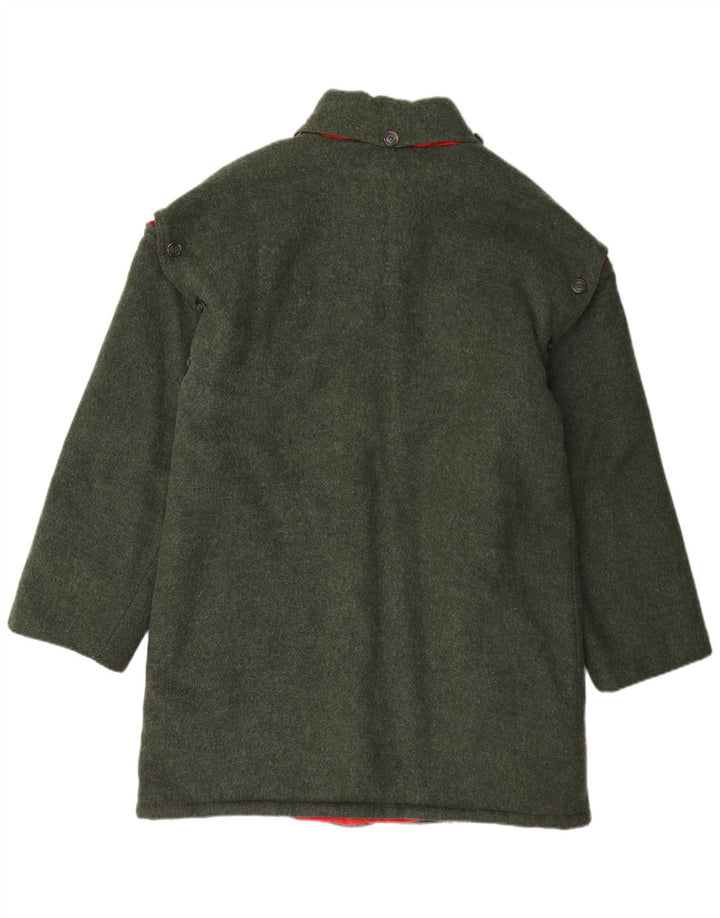 Trissi Mens Overcoat IT 44 XS Green