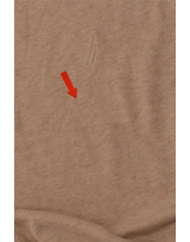 NAUTICA Mens Vest Tank Top 2XL Beige Cotton