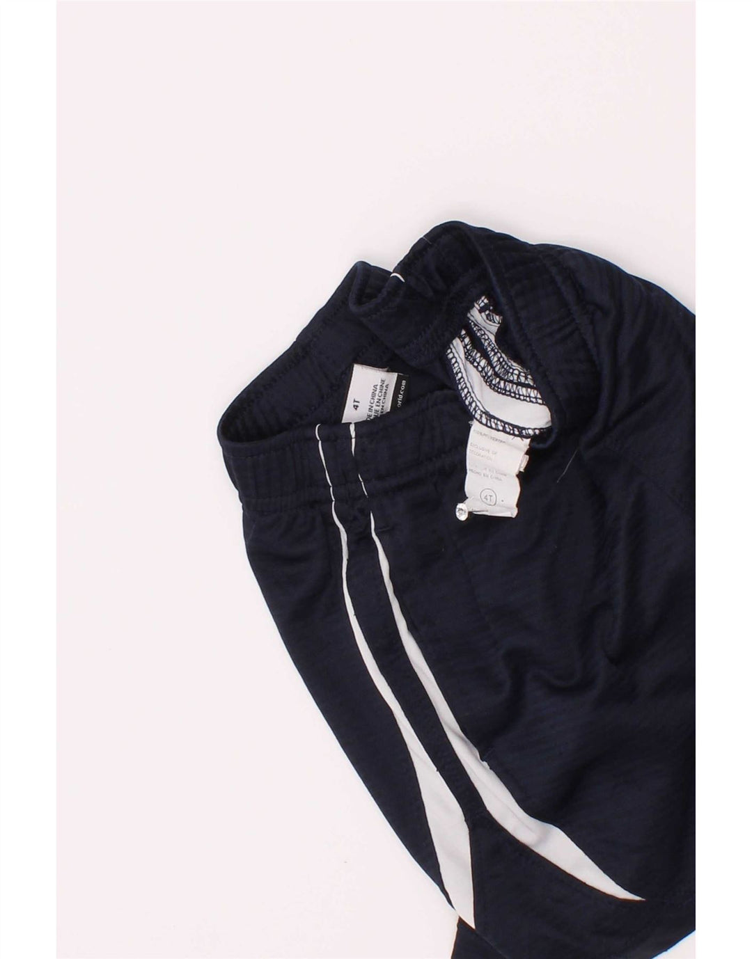 Nike Boys Sport Shorts 3-4 Years Navy Blue Colourblock Polyester