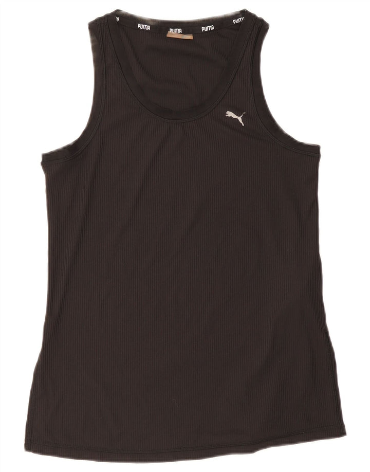 Nike Womens Vest Top UK 8 Small Black Polyester