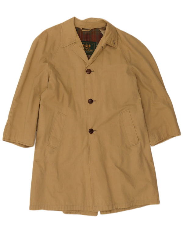 Ballarini Mens Overcoat UK 36 Small Beige