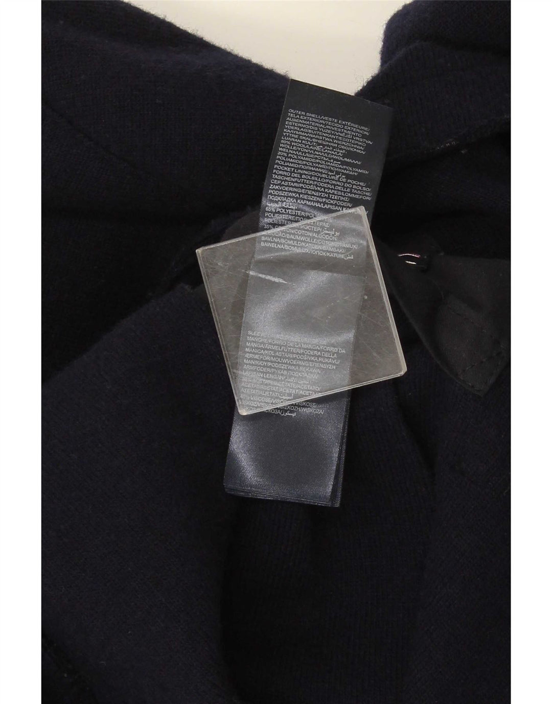 Tommy Hilfiger Mens 3 Button Blazer Jacket IT 54 2XL Navy Blue Wool