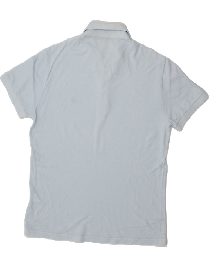 BROOKSFIELD Mens Polo Shirt IT 48 Small Blue Cotton Vintage Brooksfield and Second-Hand Brooksfield from Messina Hembry 