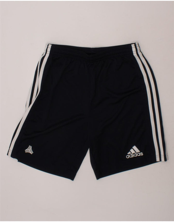 ADIDAS Boys Climacool Sport Shorts 13-14 Years  Navy Blue Polyester Vintage Adidas and Second-Hand Adidas from Messina Hembry 