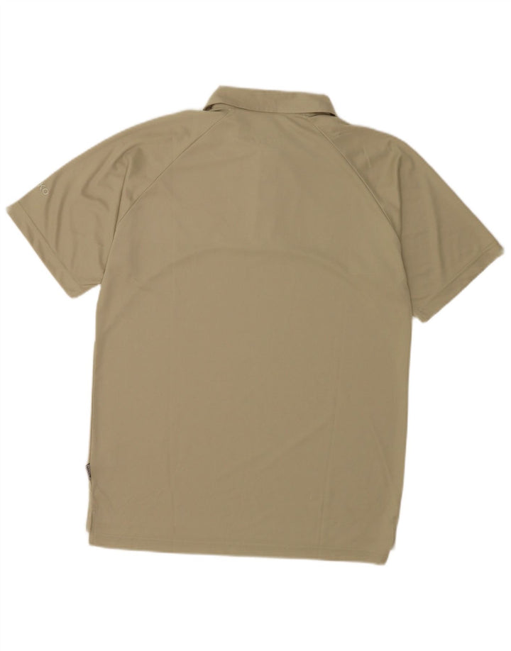 Jako Mens Polo Shirt Medium Khaki Polyester
