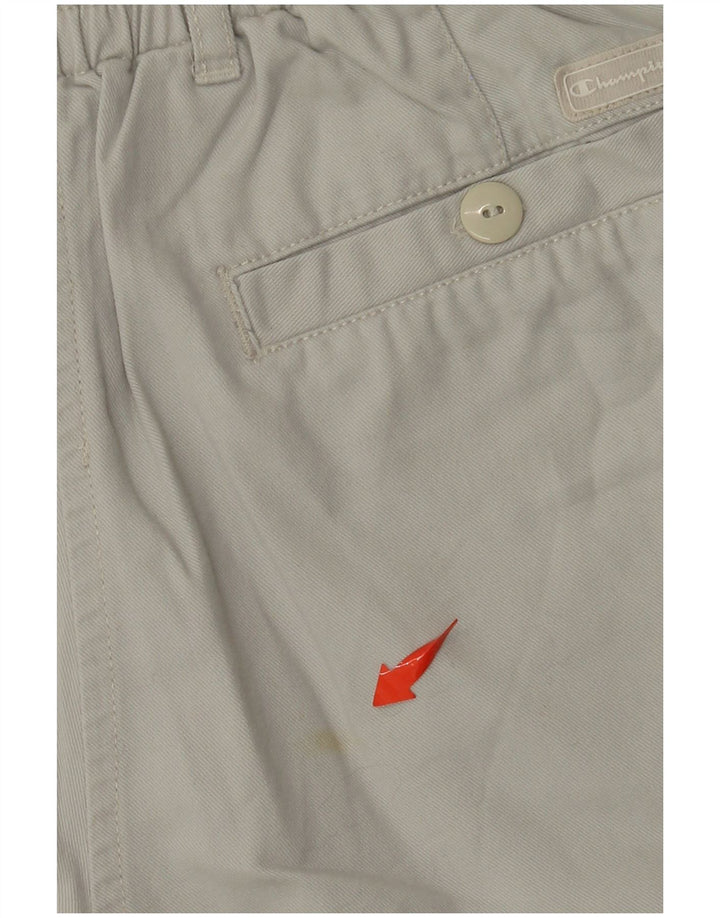 CHAMPION Girls Casual Shorts 9-10 Years Medium W26  Blue Cotton