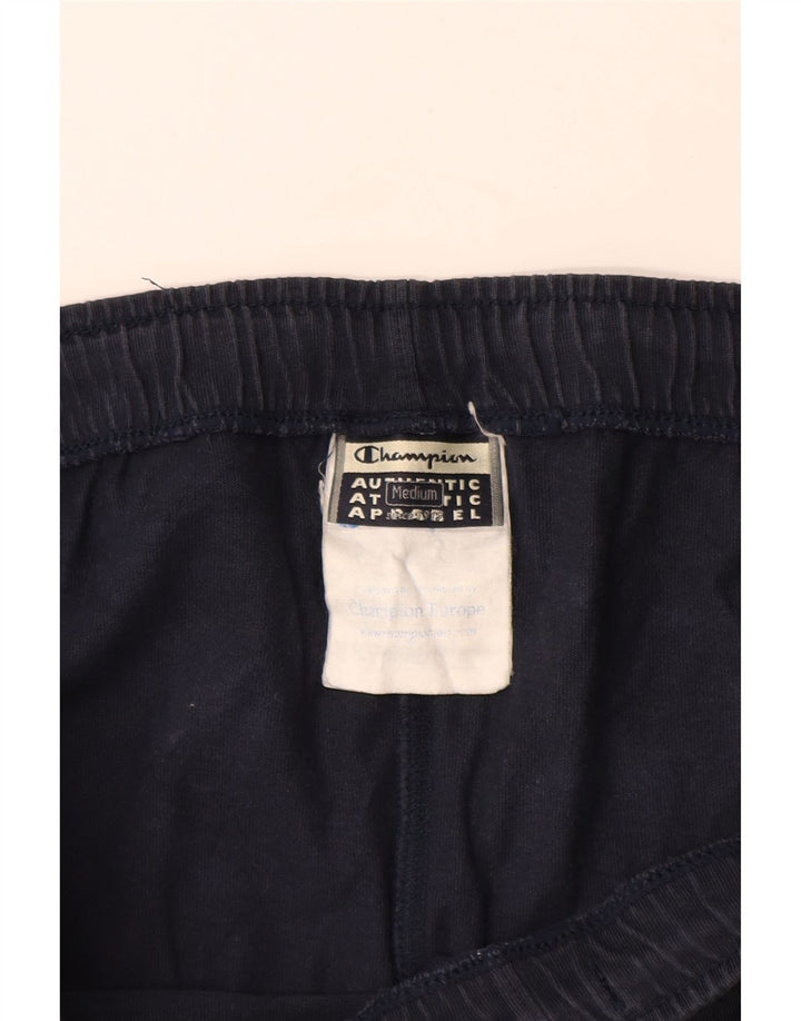 CHAMPION Mens Tracksuit Trousers Medium  Navy Blue Cotton