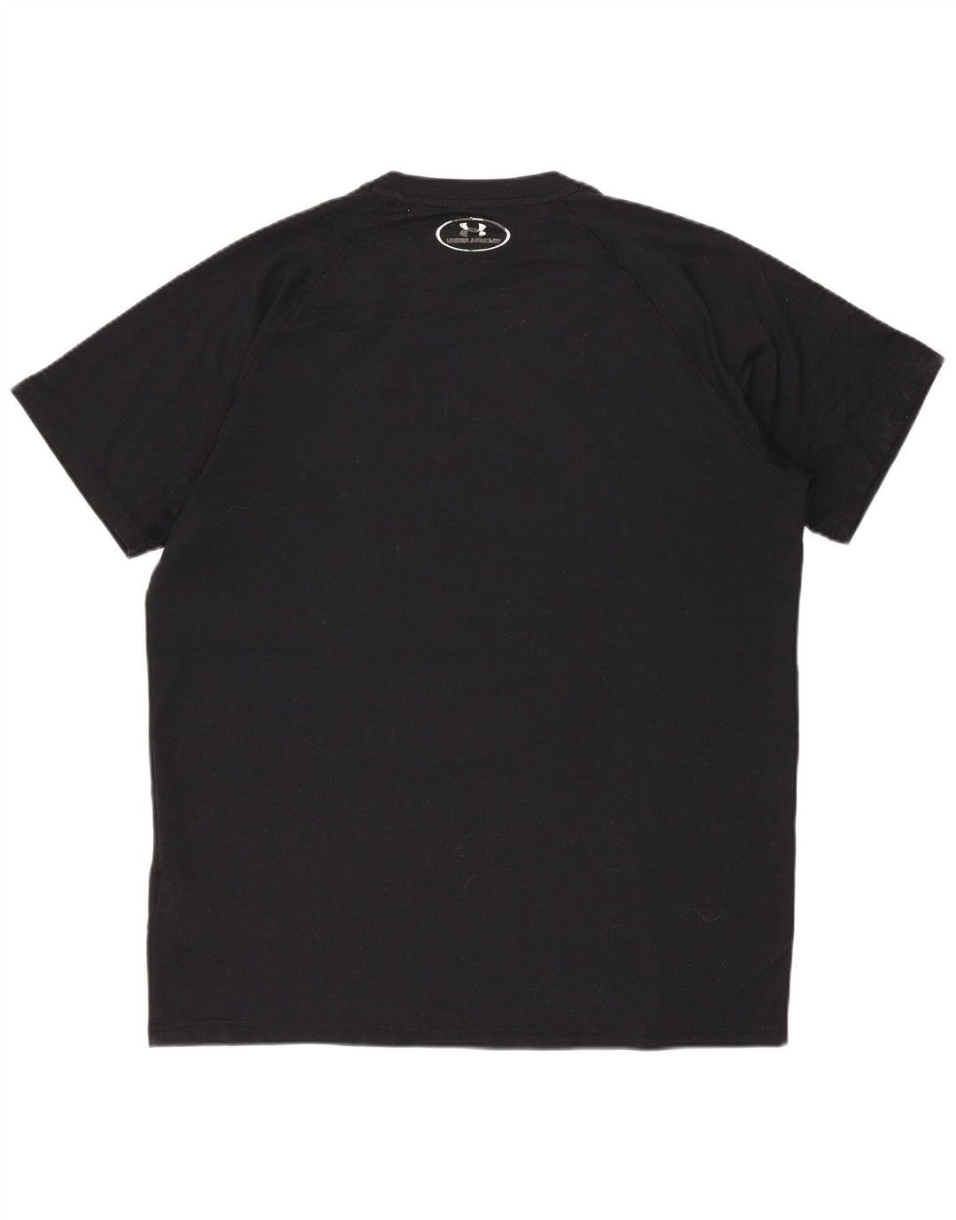 UNDER ARMOUR Mens Heat Gear T-Shirt Top Small Black Polyester