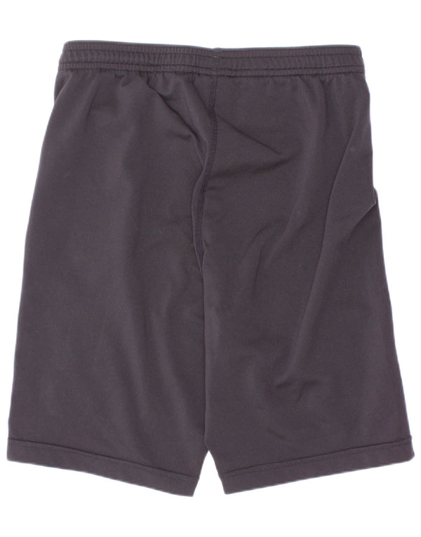 Adidas Boys Sport Shorts 10-11 Years Grey Polyester
