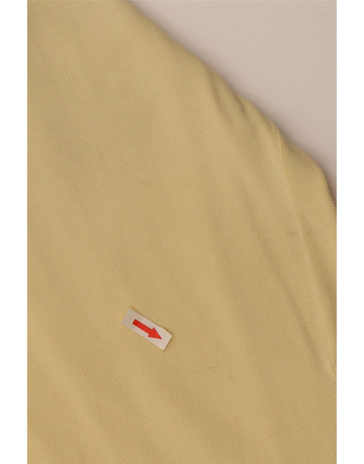 Champion Mens Polo Shirt Large Yellow