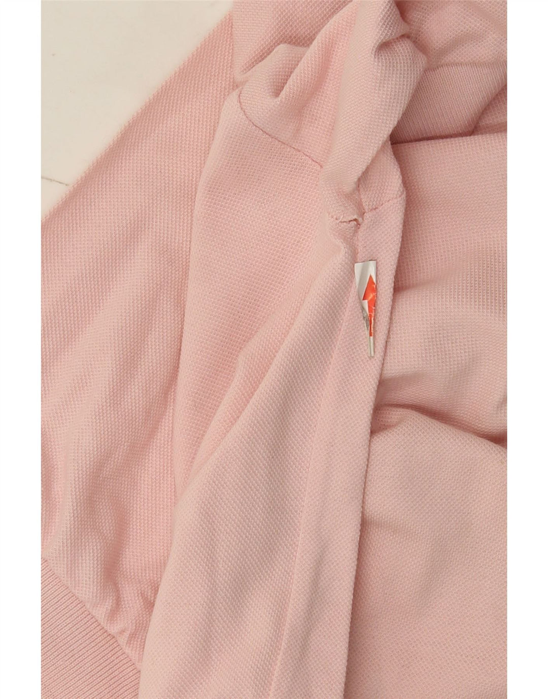 Diadora Mens Polo Shirt Medium Pink Cotton