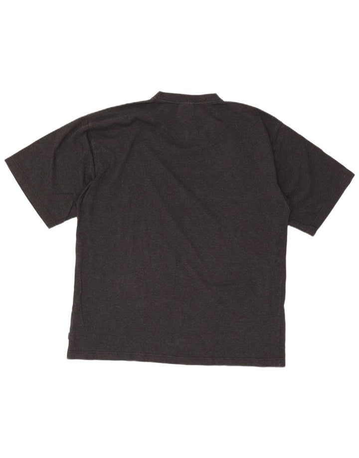 Reebok Mens T-Shirt Top Large Grey Cotton