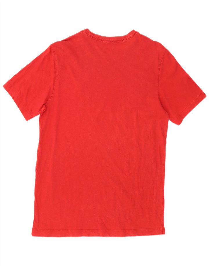 NIKE Mens Athletic Cut T-Shirt Top Medium Red