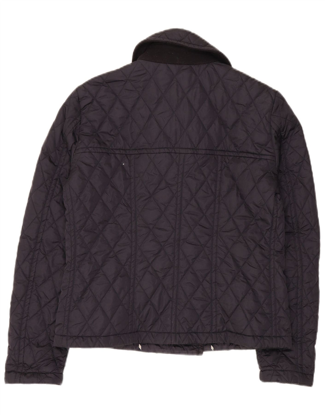 MARINA YACHTING Womens Quilted Jacket IT 46 Large Navy Blue