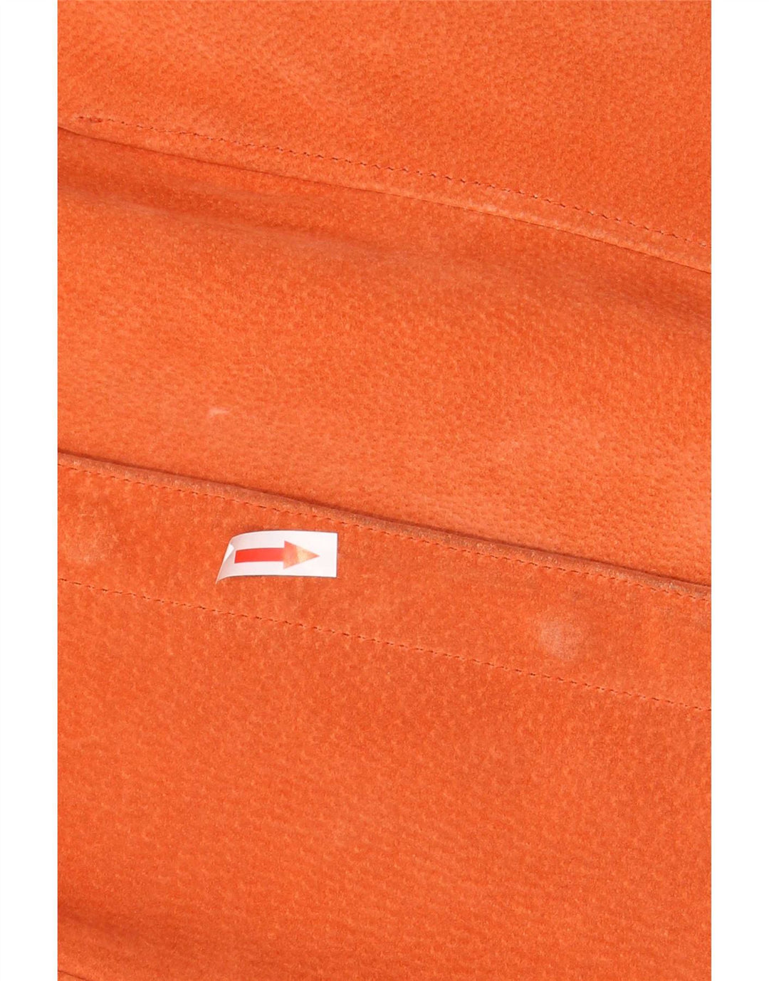 Elements Womens Suede Jacket UK 14 Large Orange Leather