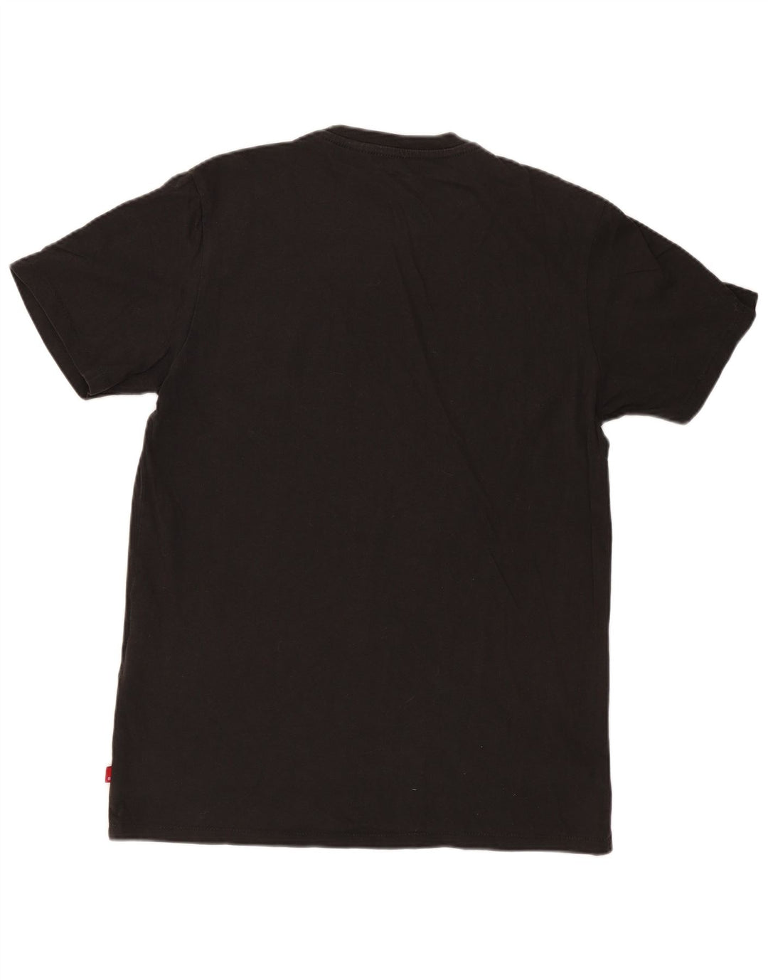 LEVI'S Mens Graphic T-Shirt Top Small Black Cotton