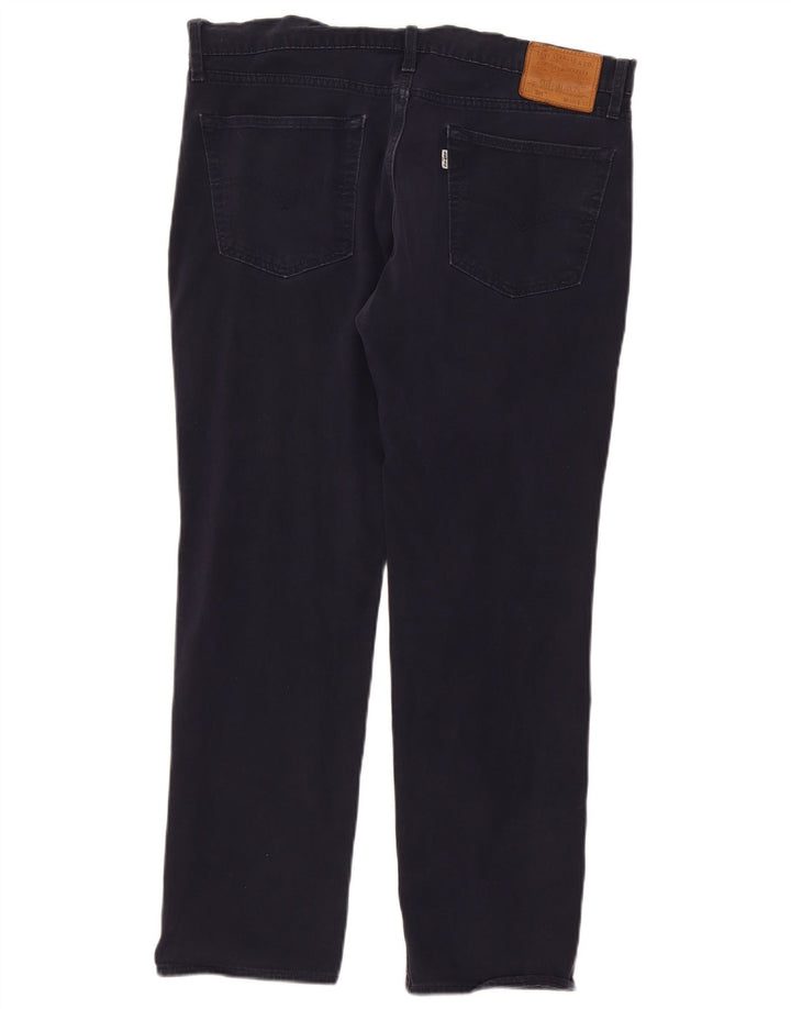 Levi's Mens 511 Slim Jeans W36 L29 Navy Blue Cotton