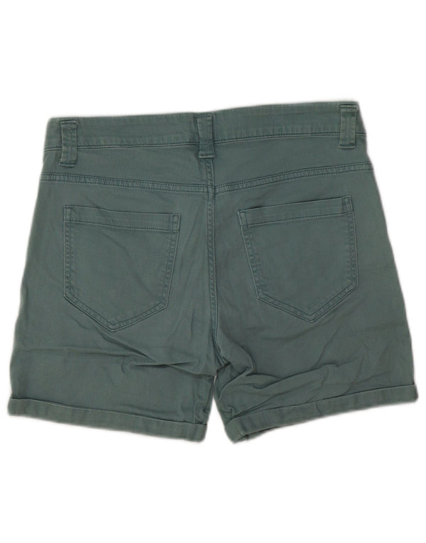 BENETTON Womens Denim Shorts W32 Large Green