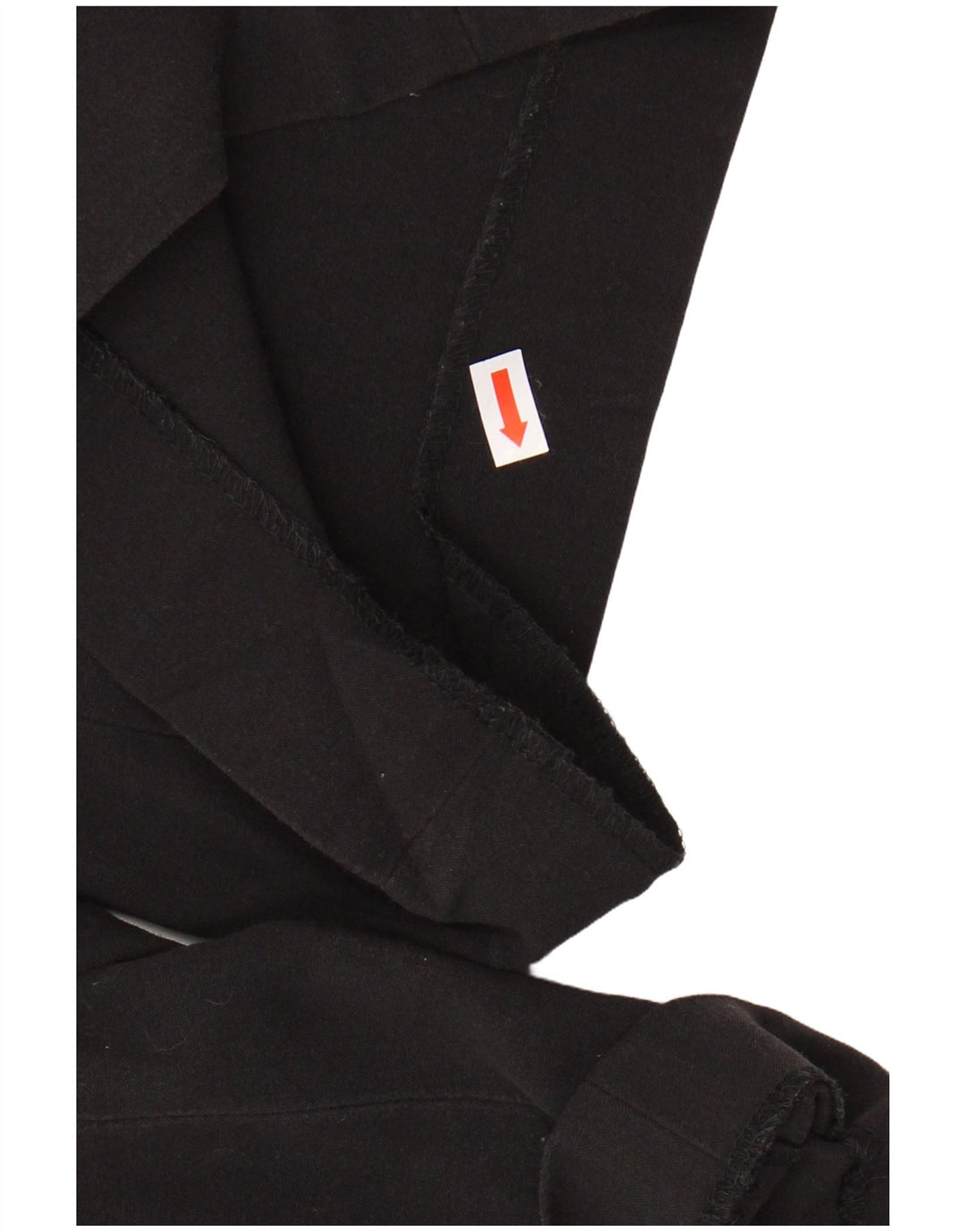 CALVIN KLEIN Womens Bootcut Chino Trousers US 12 Large W34 L32 Black