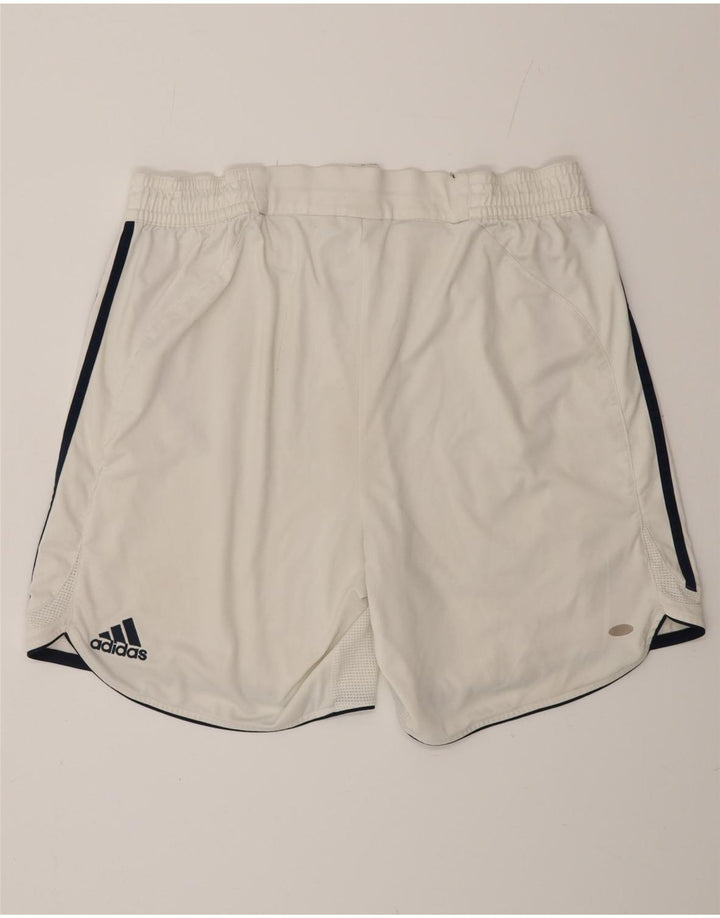 ADIDAS Mens FC Bayern Munchen Sport Shorts UK 42 Large  White Colourblock