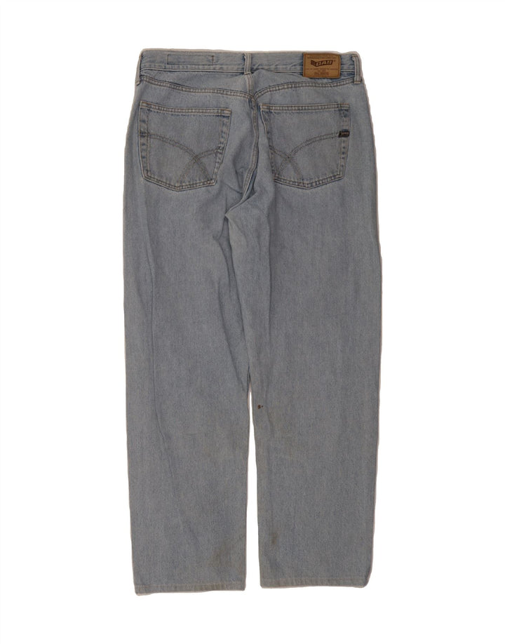 GAS Mens Straight Jeans W36 L29 Blue Cotton Vintage Gas and Second-Hand Gas from Messina Hembry 
