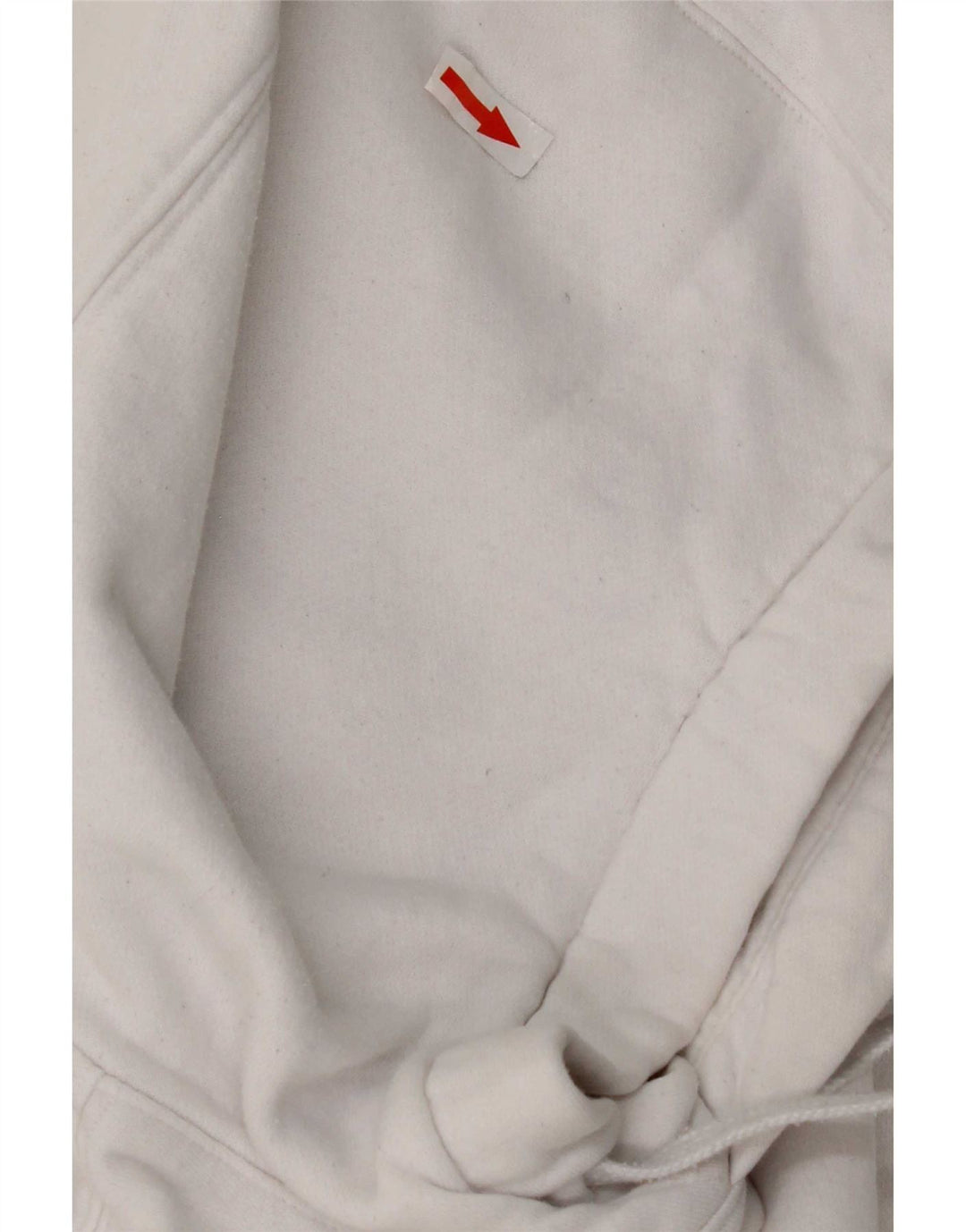 Nike Mens Hoodie Jumper Medium White Cotton
