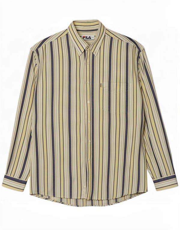 Fila Mens Shirt 2XL Multicoloured Striped