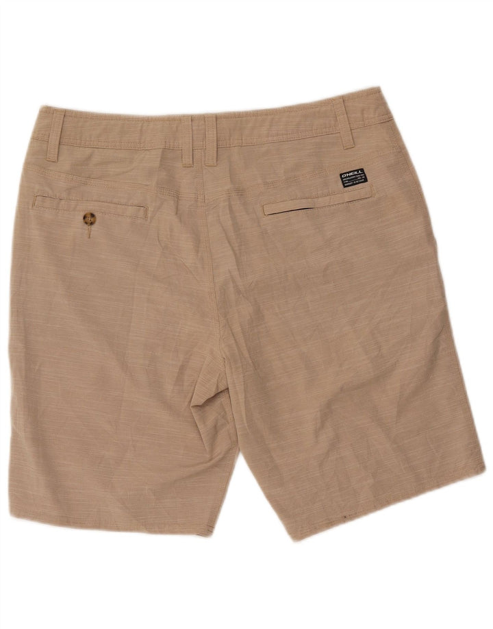 O'NEILL Mens Chino Shorts W32 Medium Beige Cotton