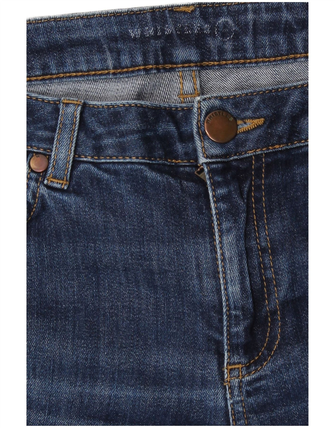 Whistle Womens Skinny Jeans W28 L28 Blue