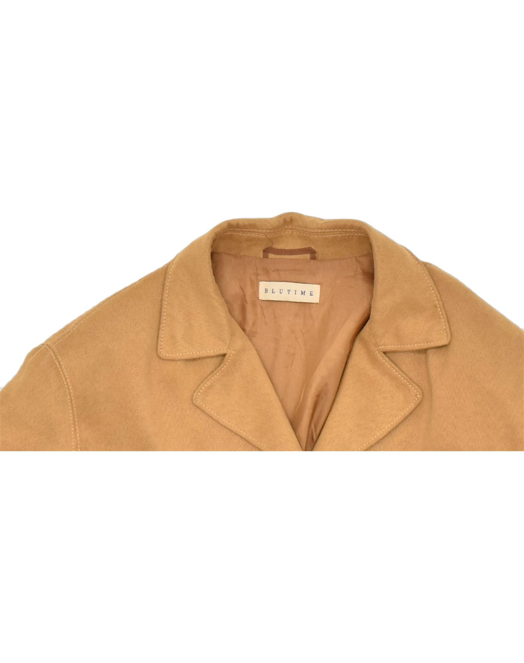 VINTAGE Womens 4 Button Blazer Jacket UK 18 XL Brown Polyester | Vintage | Thrift | Second-Hand | Used Clothing | Messina Hembry 