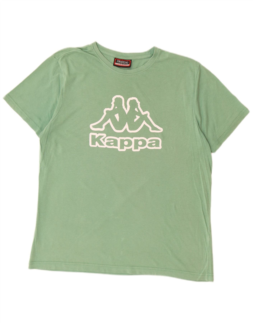 KAPPA Mens Graphic T-Shirt Top Large Green