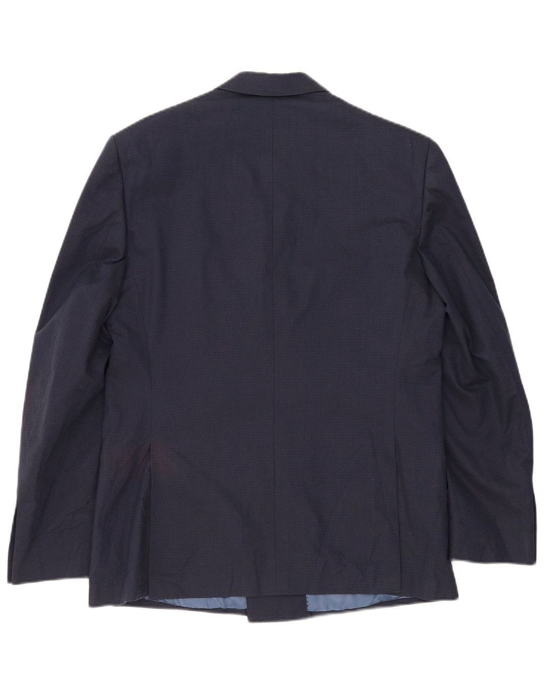 Marks & Spencer Mens Double Breasted Blazer Jacket UK 42 Large Navy Blue