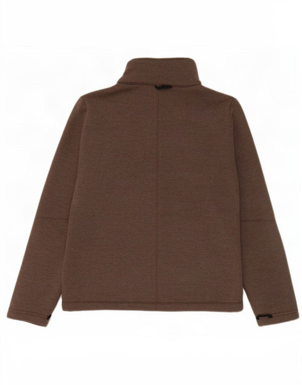 Jack Wolfskin Womens Liner Tracksuit Top Jacket UK 12/14 Medium Brown