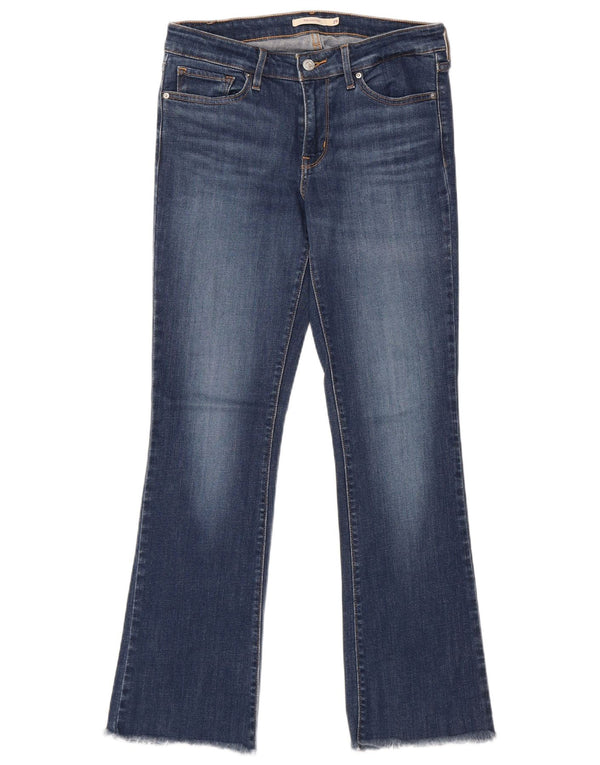 LEVI'S Womens 715 Bootcut Jeans W29 L29 Blue Cotton