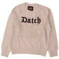 Datch Mens Graphic Sweatshirt Jumper Medium White Cotton