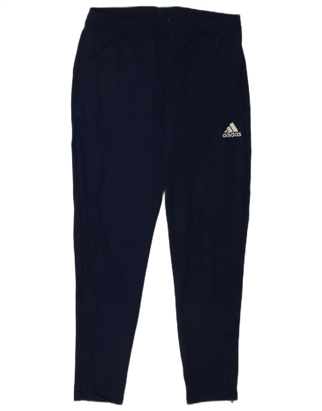 Adidas Mens Aeroready Tracksuit Trousers Large Navy Blue Polyester