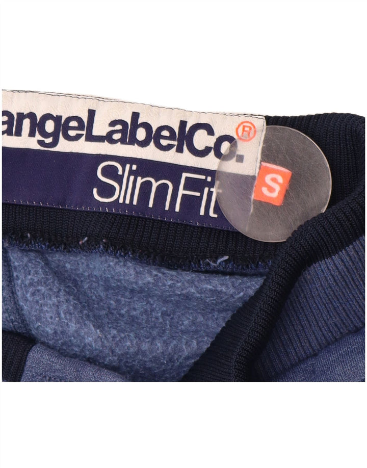 SUPERDRY Mens Sport Shorts Small Navy Blue Cotton