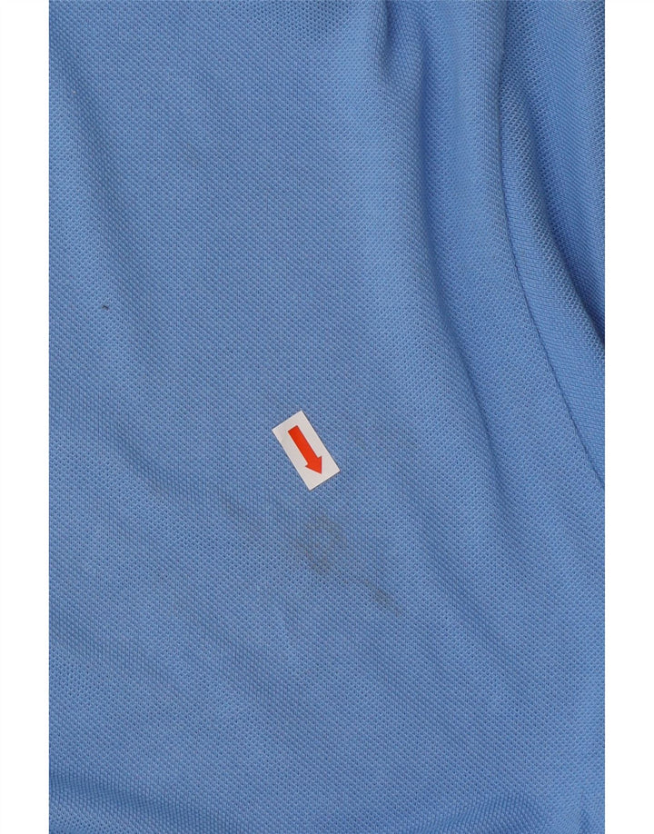 LACOSTE Mens Polo Shirt Size 6 XL Blue Cotton