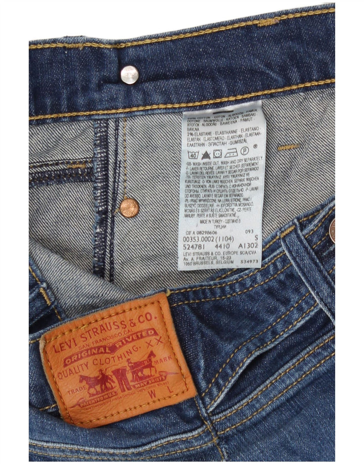 Levi's Womens Denim Shorts W30 Medium  Blue Cotton