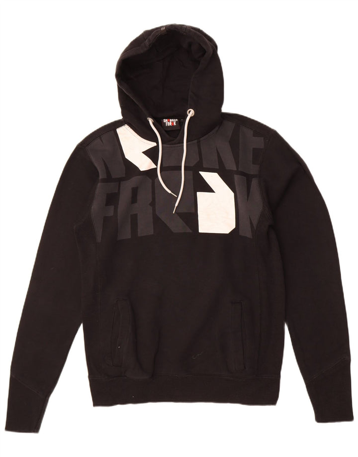 Sneaker Freak  Mens Graphic Hoodie Jumper Small Black