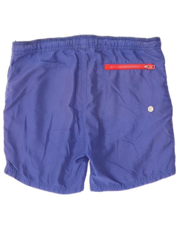 Superdry Mens Graphic Swimming Shorts Medium  Blue Polyester