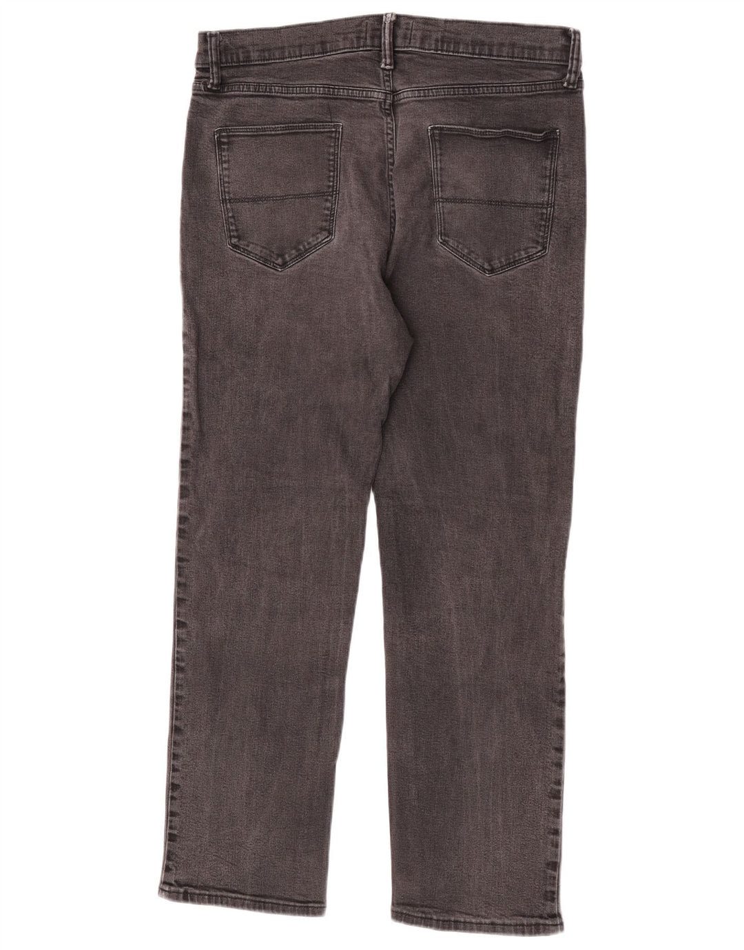 Marks & Spencer Mens Straight Jeans W36 L31 Grey Cotton