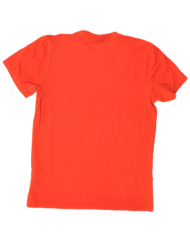 Adidas Mens Graphic T-Shirt Top Medium Red Cotton