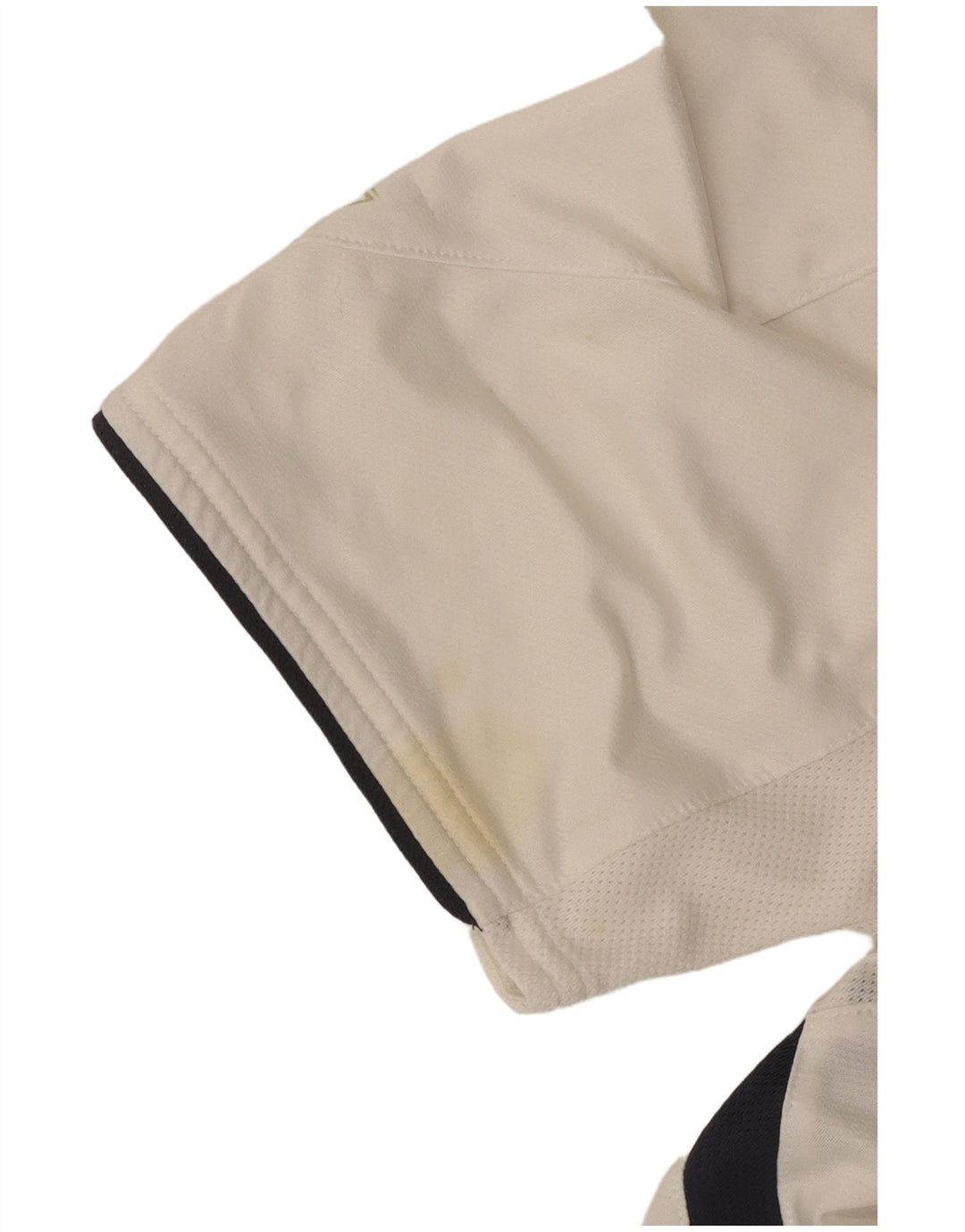 REEBOK Mens T-Shirt Top Medium White Colourblock Polyester