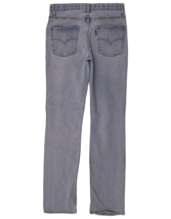 Levi's Boys 511 Distressed Slim Jeans 15-16 Years W28 L30 Blue Cotton